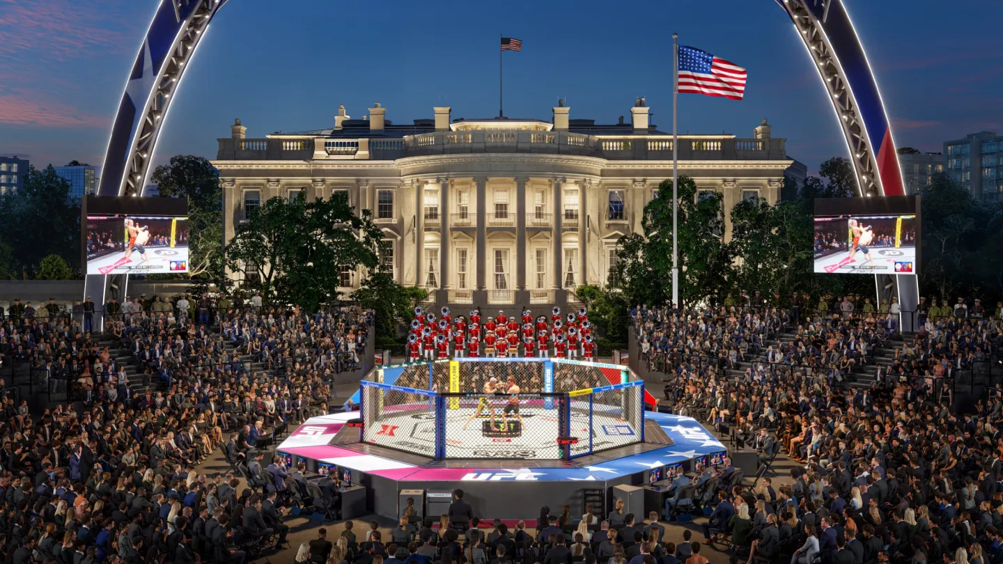 Inside the UFC’s $60 Million Made-For-TV White House Gambit