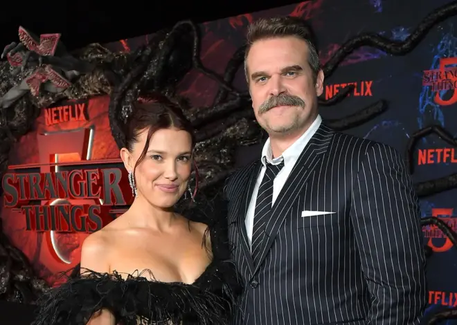 ‘Stranger Things’ Stars Millie Bobby Brown, David Harbour Reunite for Netflix Spy Drama