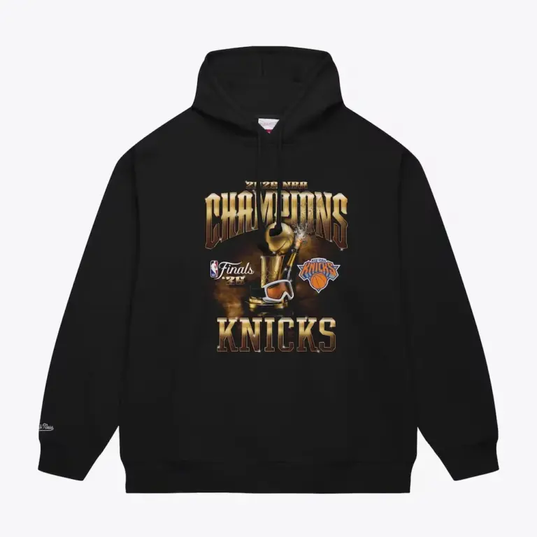 New York Knicks Mitchell & Ness 2026 NBA Finals Champions Hoodie