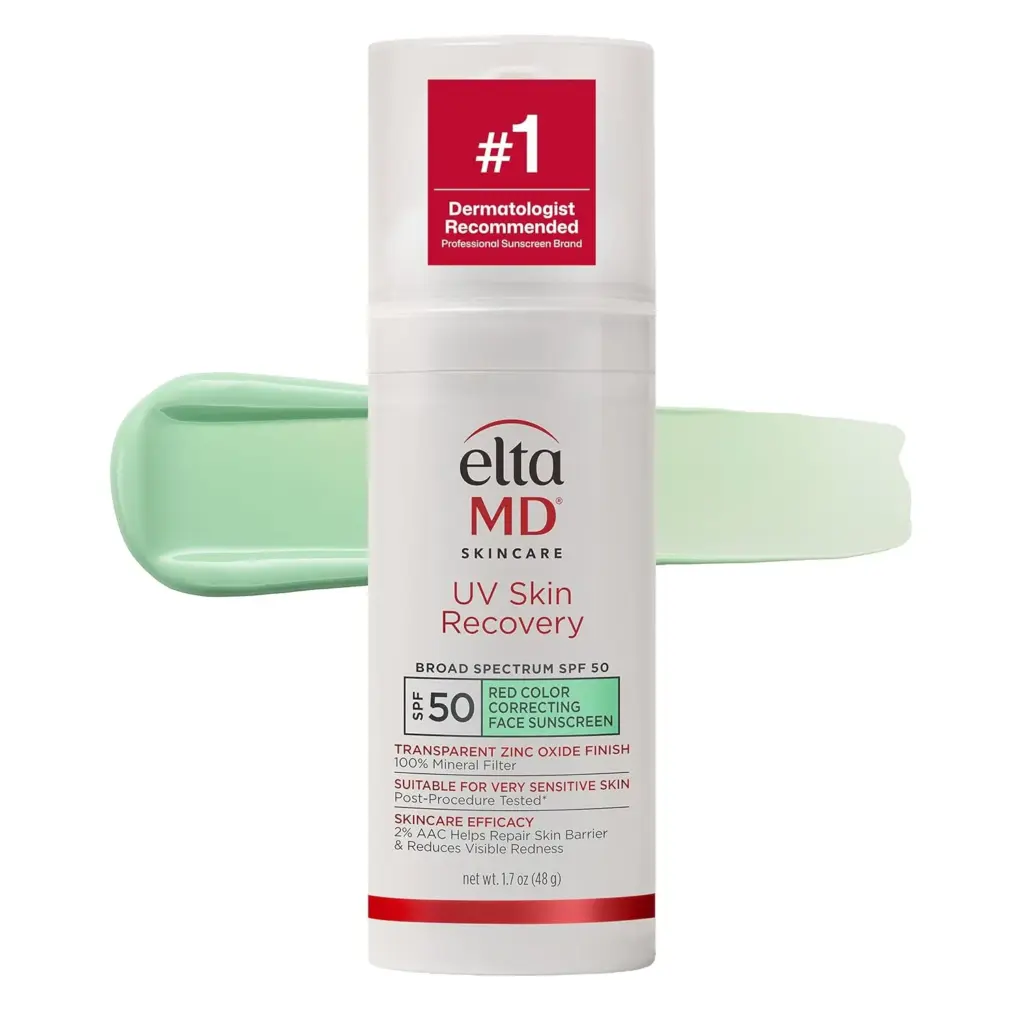 EltaMD UV Skin Recovery Redness Correcting Mineral Sunscreen