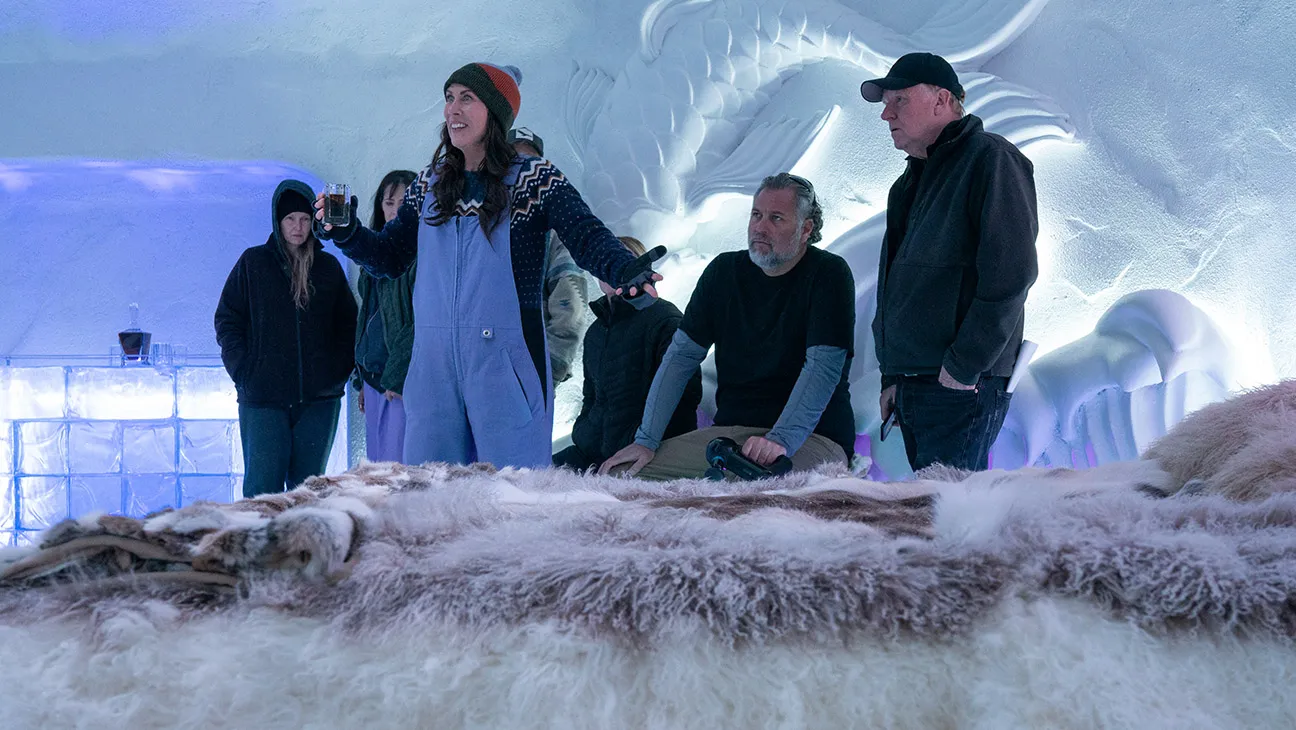 Inside ‘Pluribus’ Ice Hotel Illusion