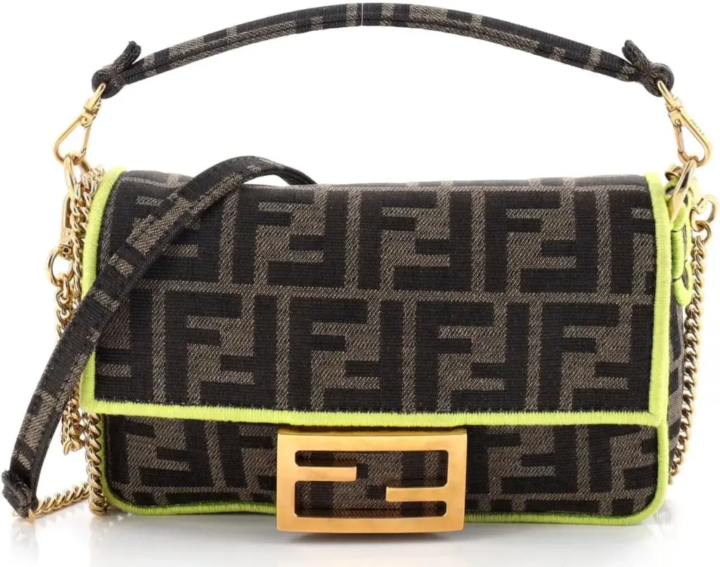 Fendi Baguette Bag Zucca Canvas Mini
