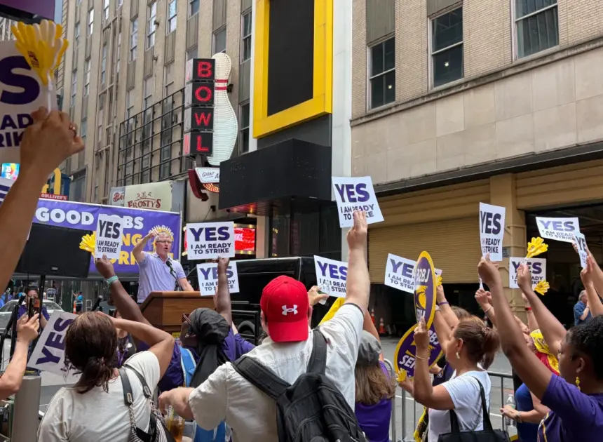 Broadway Cleaners Vote to Authorize Strike: “What This Fight Boils Down to Is Respect”