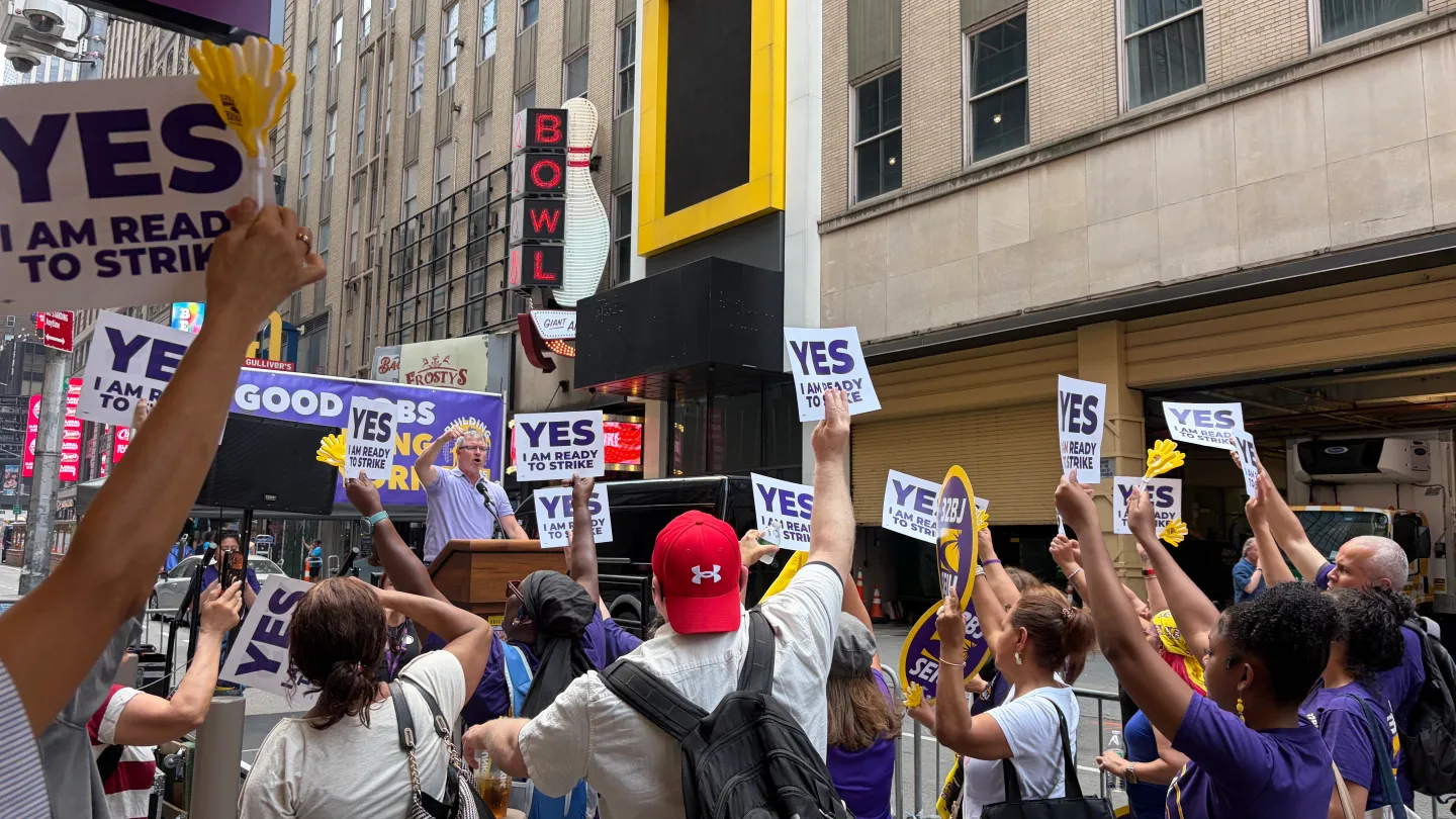 Broadway Cleaners Vote to Authorize Strike: “What This Fight Boils Down to Is Respect”