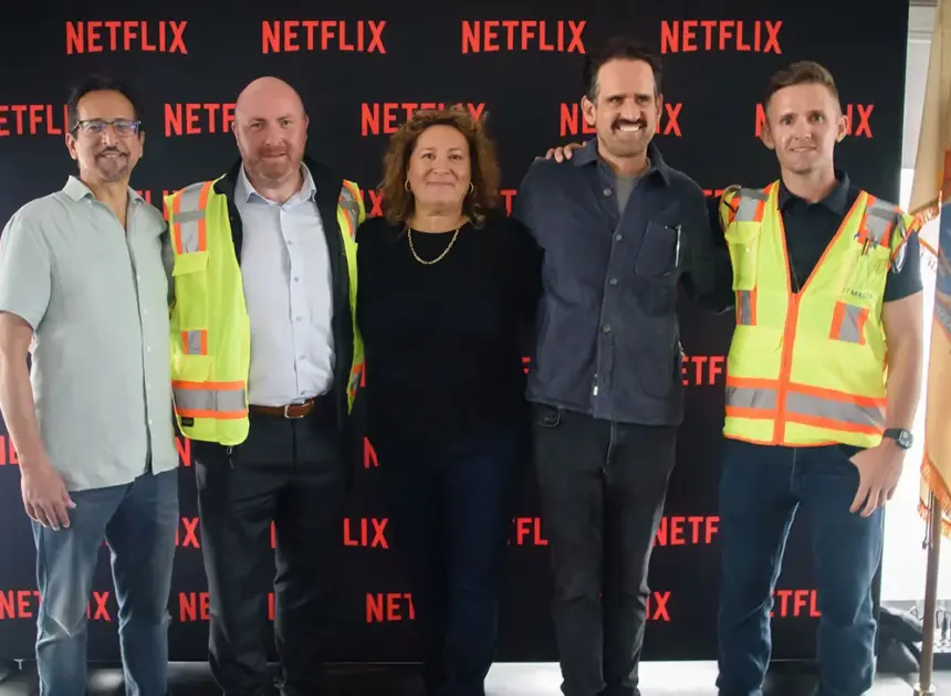 Netflix Studios Fort Monmouth Celebrates “Major Milestone” With Construction Update … and BBQ