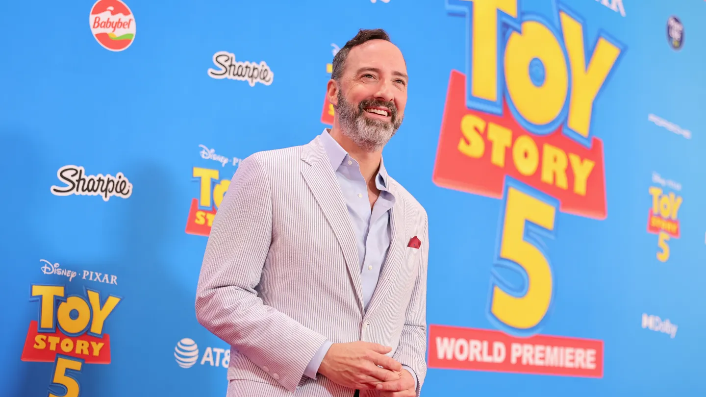 From ‘Toy Story 5’ to Nancy Meyers, Tony Hale Is Just Happy to Be Here