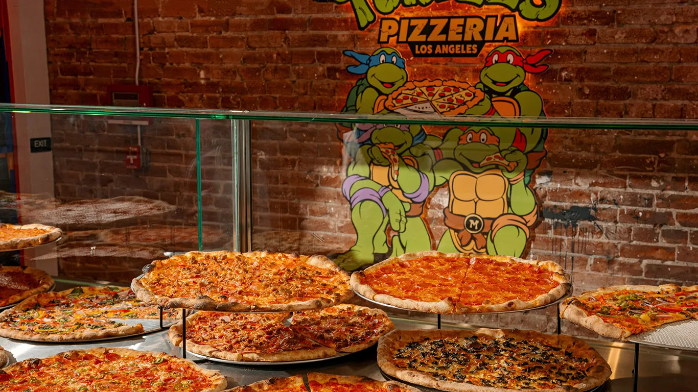 Pizza Power! First Official ‘Teenage Mutant Ninja Turtles’ Pizzeria Opens in L.A.