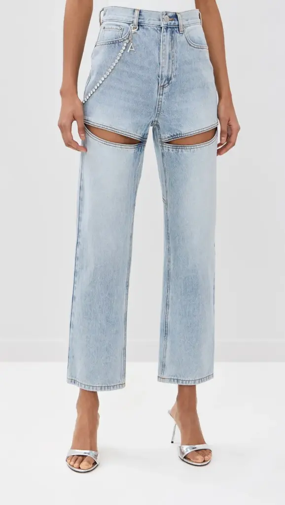 Area Slit Jeans