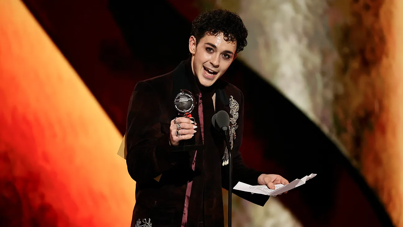 Ali Louis Bourzgui Speaks up for Arab Theater Artists, Palestine in Passionate Tonys Speech