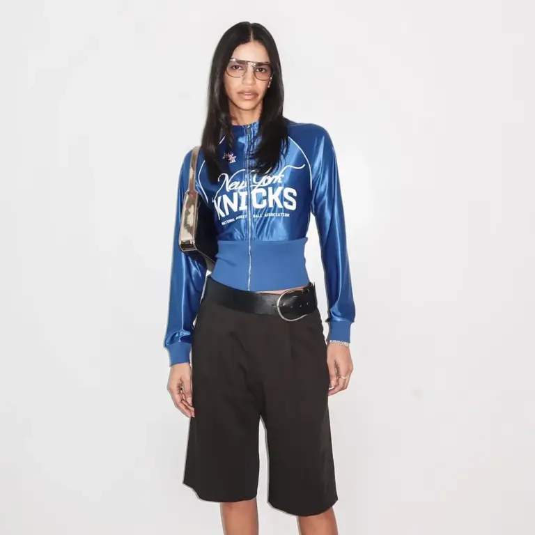 Off Season x NBA Knicks Cropped Track Jacket