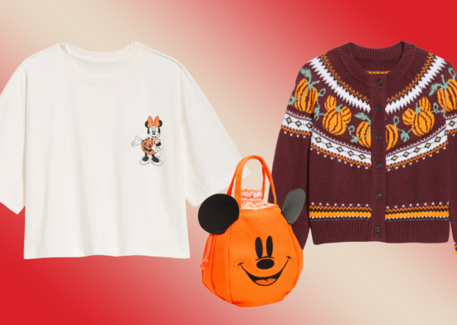 Disney and Old Navy Team Up for New Haunted Halloween Line of Cozy Flannels, PJs and Totes
