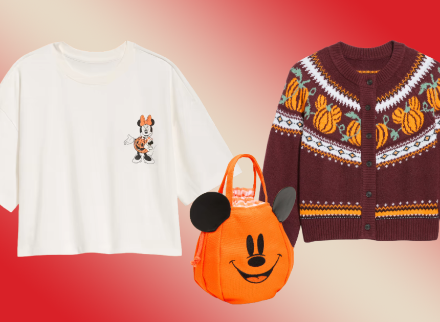 Disney and Old Navy Team Up for New Haunted Halloween Line of Cozy Flannels, PJs and Totes