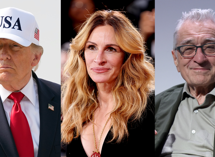 Trump Accuses Julia Roberts, Robert De Niro, More of Suffering From “Trump Derangement Syndrome” in AI Video