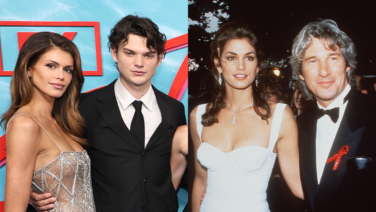 Homer Gere Says It’s “Really Funny” Working With Kaia Gerber on ‘The Shards,’ 30 Years After Famous Parents’ Divorce