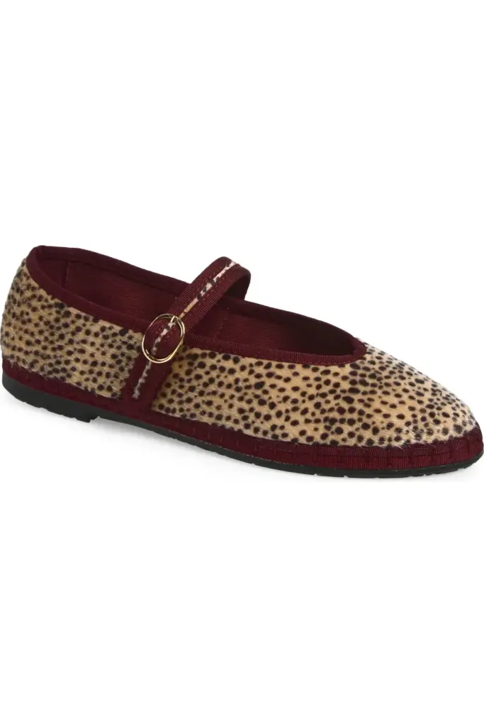Flabelus x Nordstrom Animal Print Ballet Flat