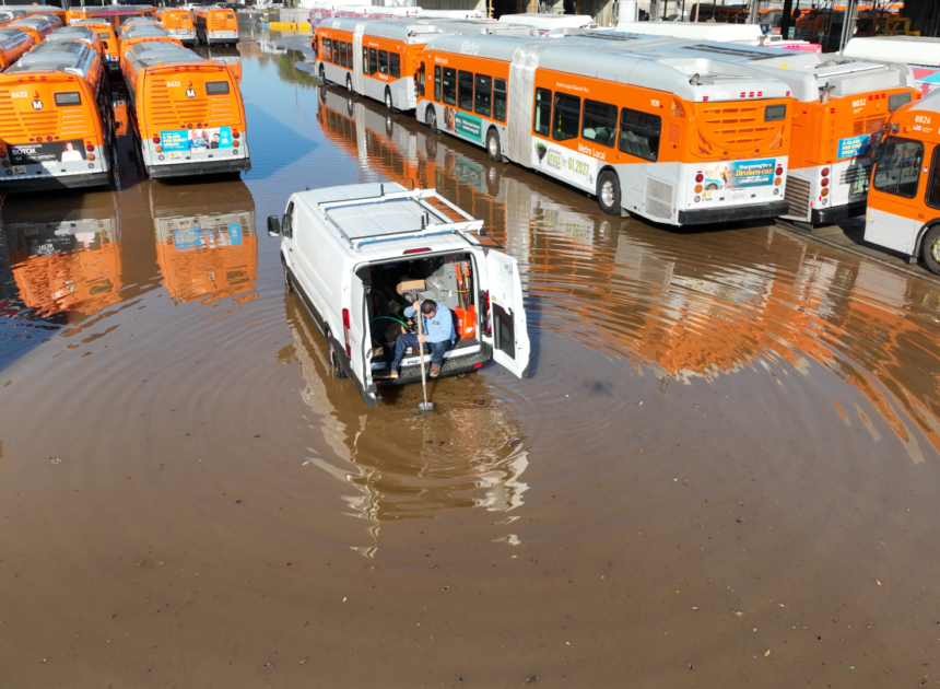 West Hollywood Water Main Break Floods Homes and Cars, Opens Sinkhole