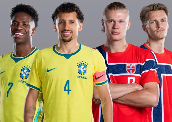 Where to Watch Norway vs. Brazil World Cup Match Live Online
