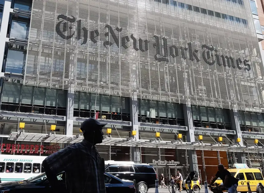 New York Times Countersues U.S. Over Claim It Discriminated Against White Male Employee