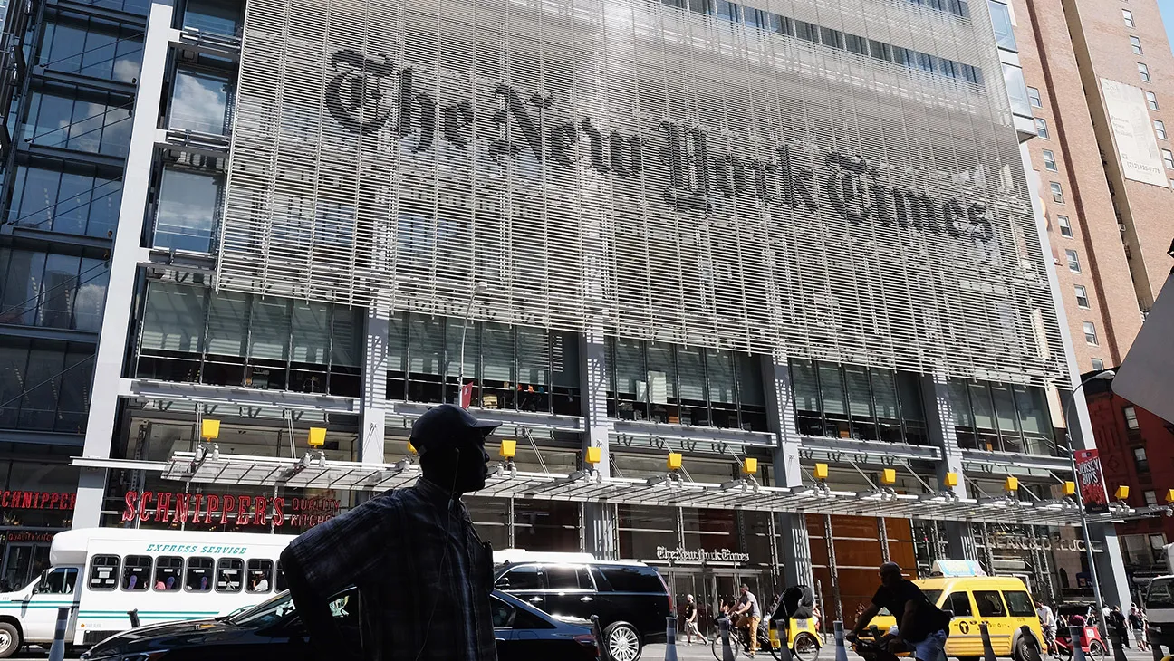 New York Times Countersues U.S. Over Claim It Discriminated Against White Male Employee