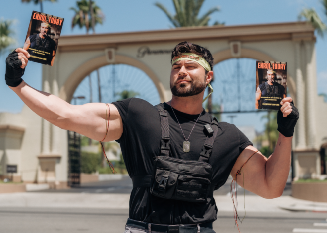 Inside the Gen Z Film Publicity Stunt That Had Manosphere Poster Boy Kyle University Stationed Outside L.A., London Studios (Exclusive)