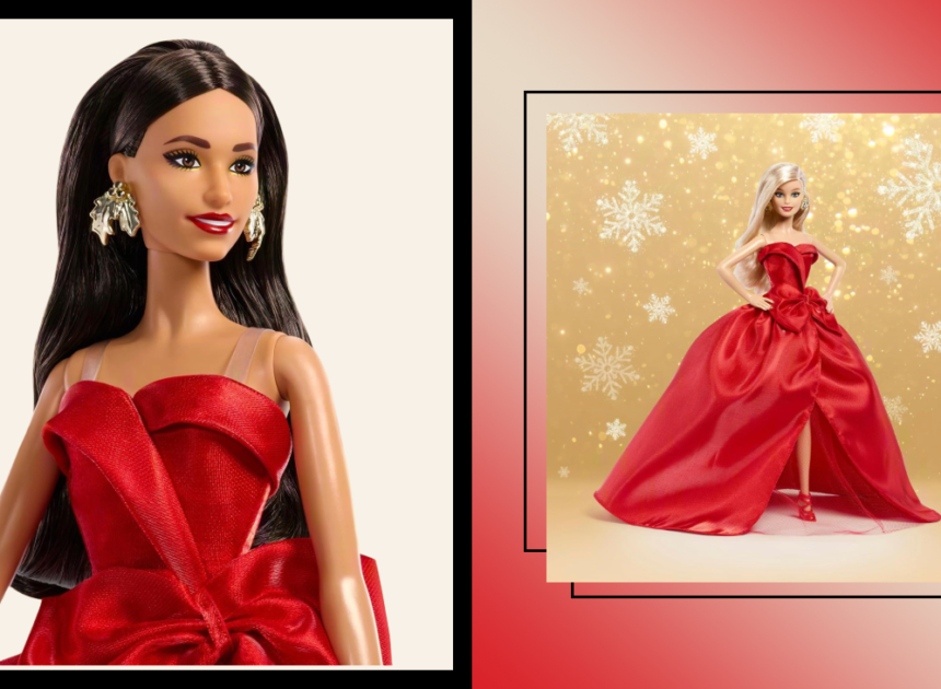 Mattel’s Collectible 2026 Barbie Holiday Doll Channels Festive Representation in Red