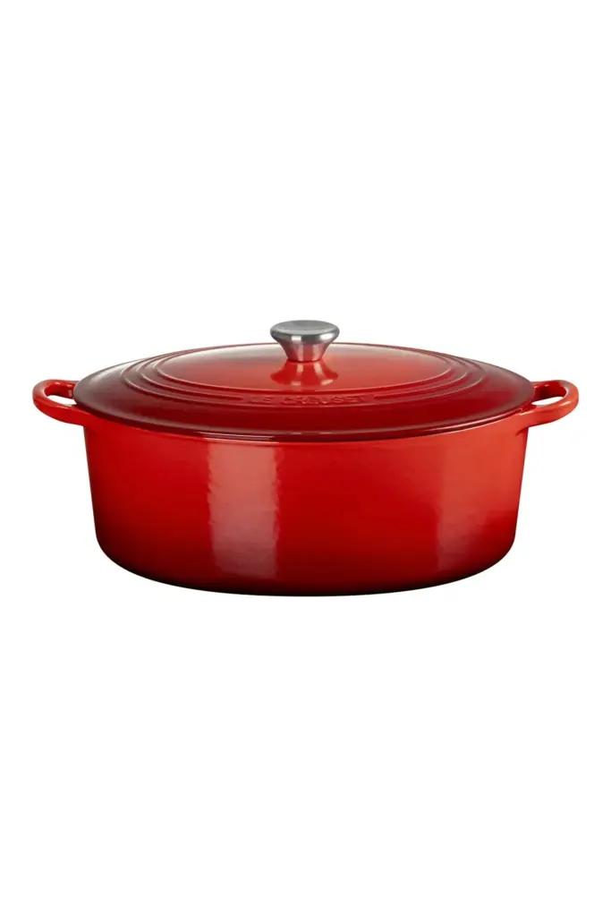 Le Creuset Traditional 8-Quart Oval Enamel Cast Iron Dutch Oven With Lid