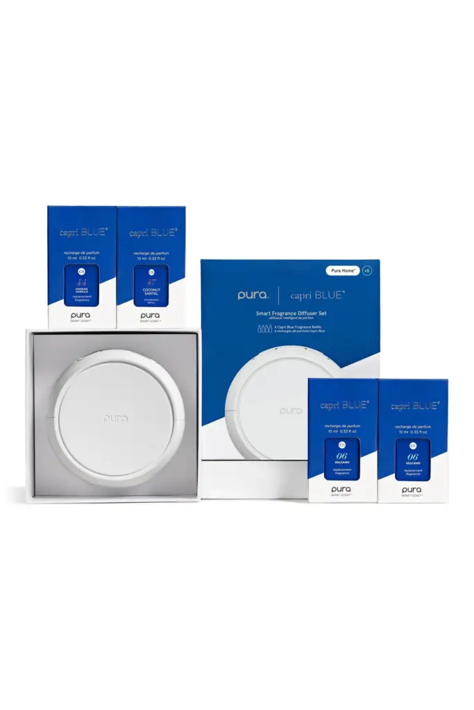 Pura x Capri Blue Best Sellers Pura Diffuser & Fragrance Kit
