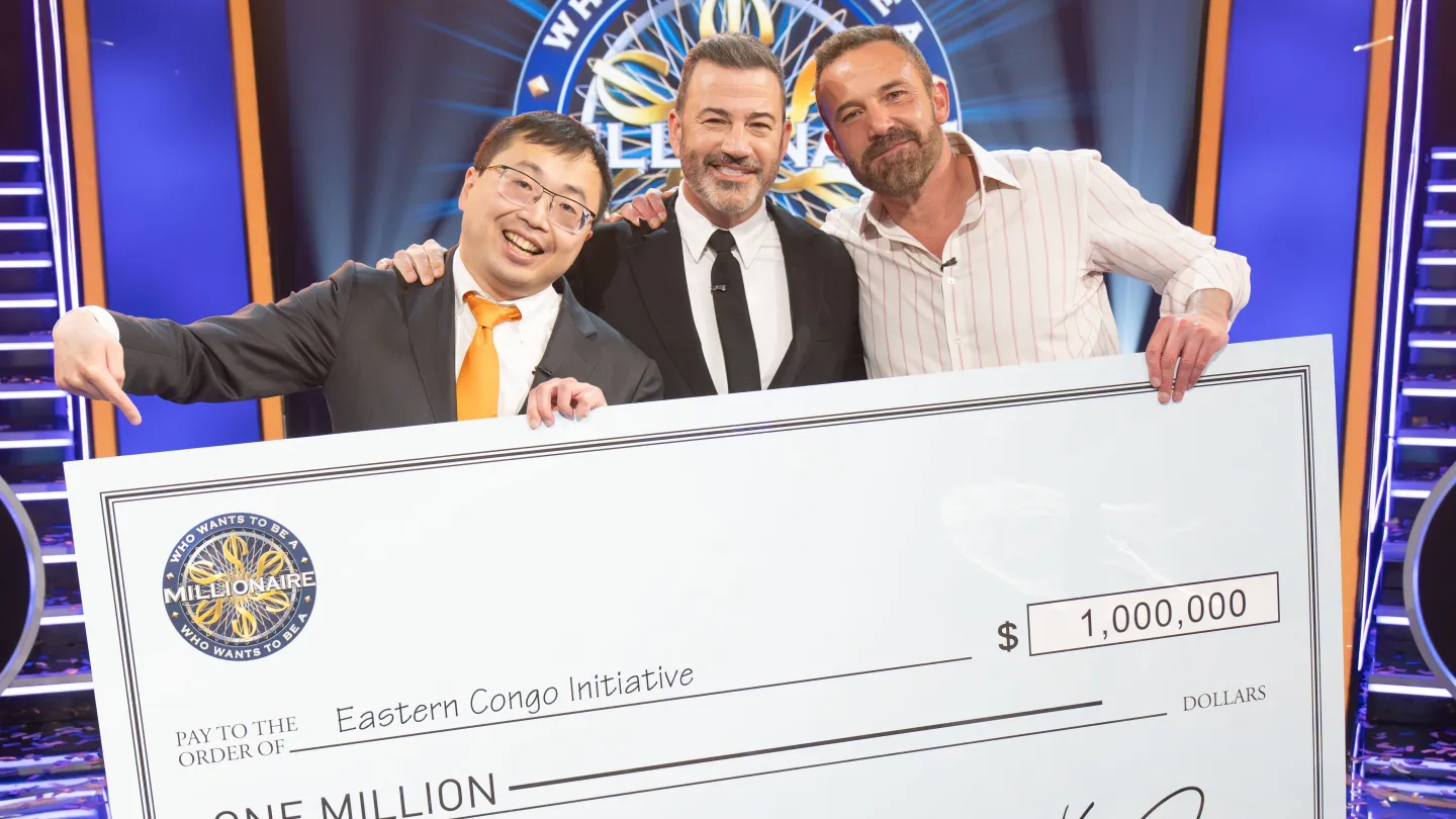 Ben Affleck, ‘Jeopardy!’ Champ Win $1 Million for Charity on ‘Who Wants to Be a Millionaire’