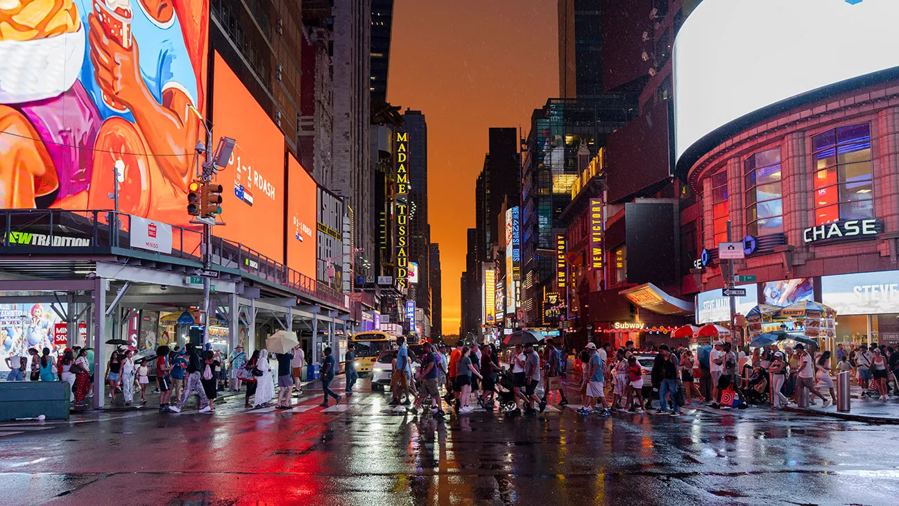 A Sign of Good Luck: Rain Pours in New York City Minutes After Taylor Swift, Travis Kelce Tie the Knot