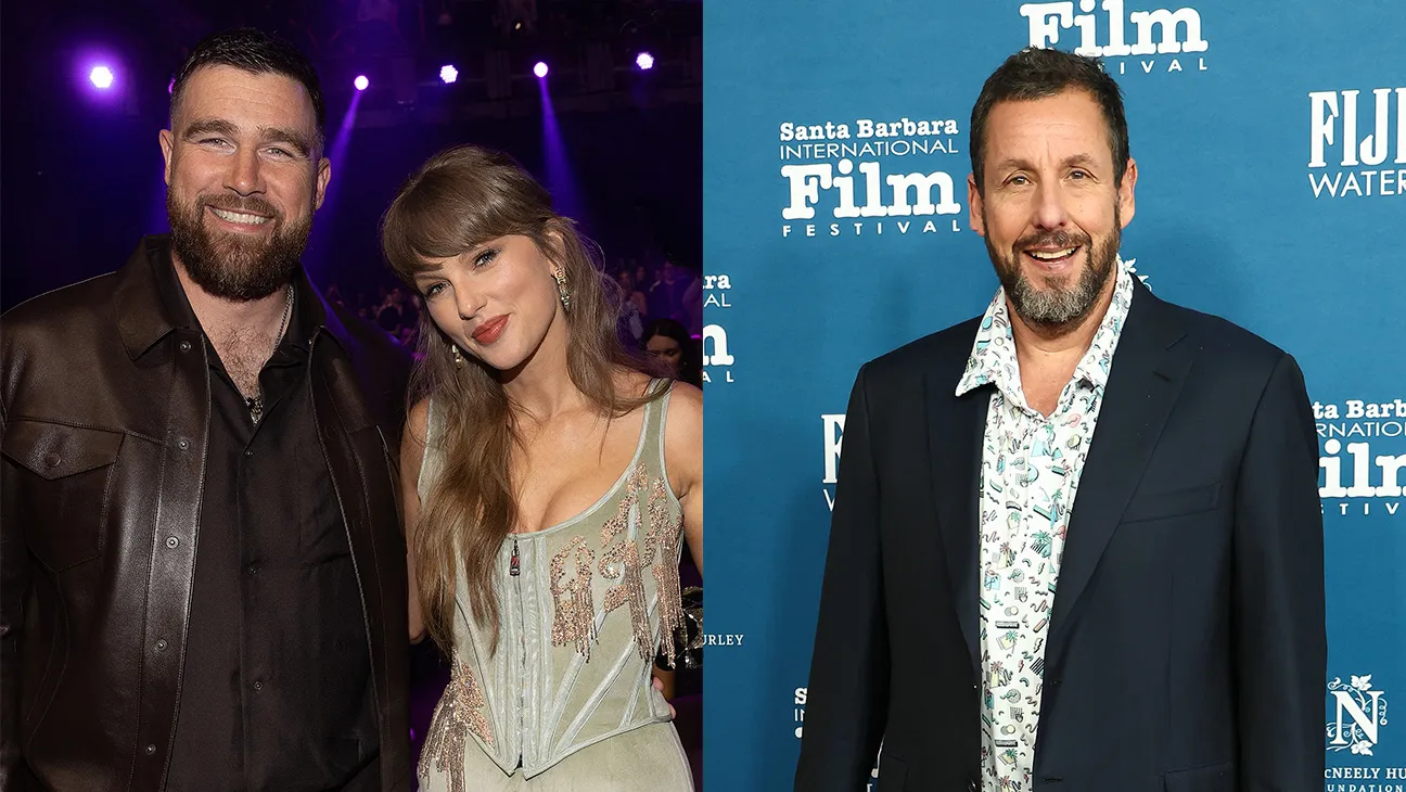 Adam Sandler “Said Yes Right Away” When Asked to Officiate Taylor Swift and Travis Kelce’s Wedding