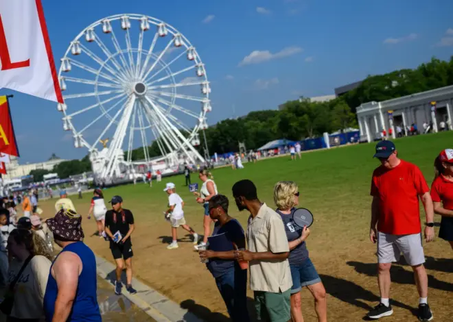 Great American State Fair Attendees on Life Support Amid Extreme Heat in Washington, D.C.
