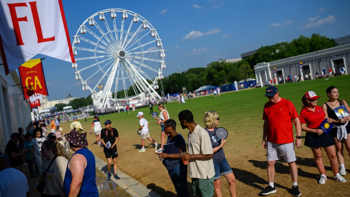Great American State Fair Attendees on Life Support Amid Extreme Heat in Washington, D.C.