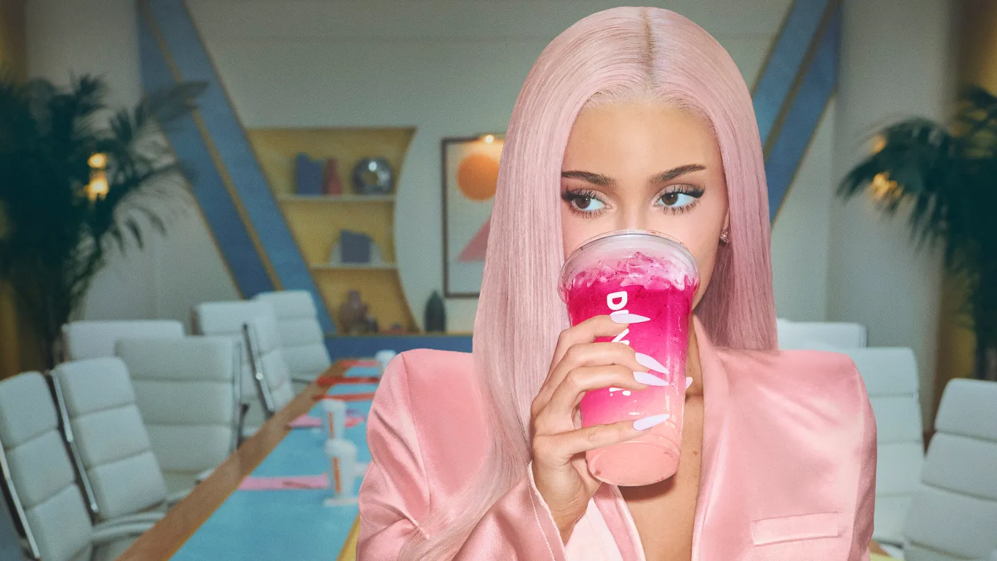 Three Questions With Kylie Jenner About Revisiting King Kylie Era for Pink-Drenched Dunkin’ Collab