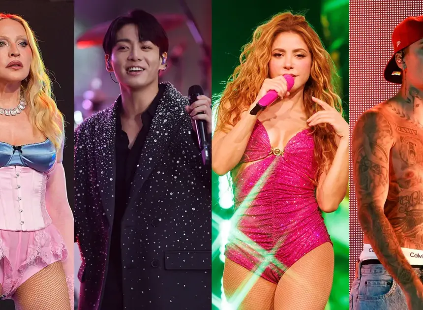 Madonna, Justin Bieber, BTS, Shakira Headline Jam-Packed First-Ever FIFA World Cup Final Halftime Show.