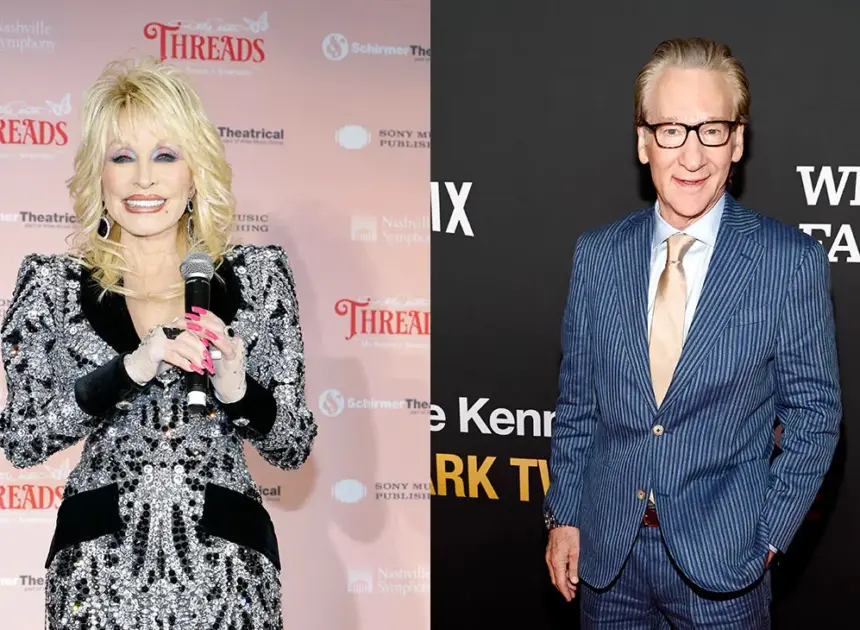 Bill Maher Pays Tribute to Dolly Parton With Nipple Joke