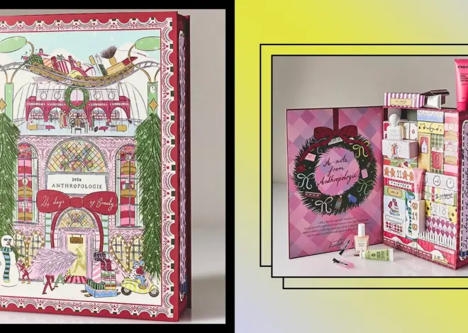 Anthropologie’s Beauty Advent Calendar Sells Out Every Year — Its 2026 Iteration Just Dropped