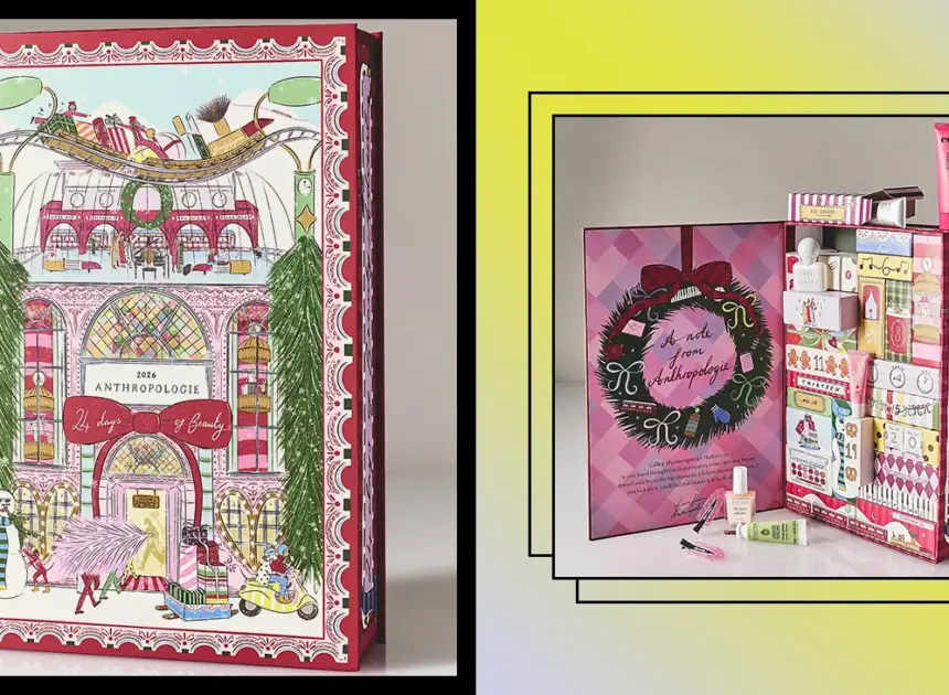 Anthropologie’s Beauty Advent Calendar Sells Out Every Year — Its 2026 Iteration Just Dropped