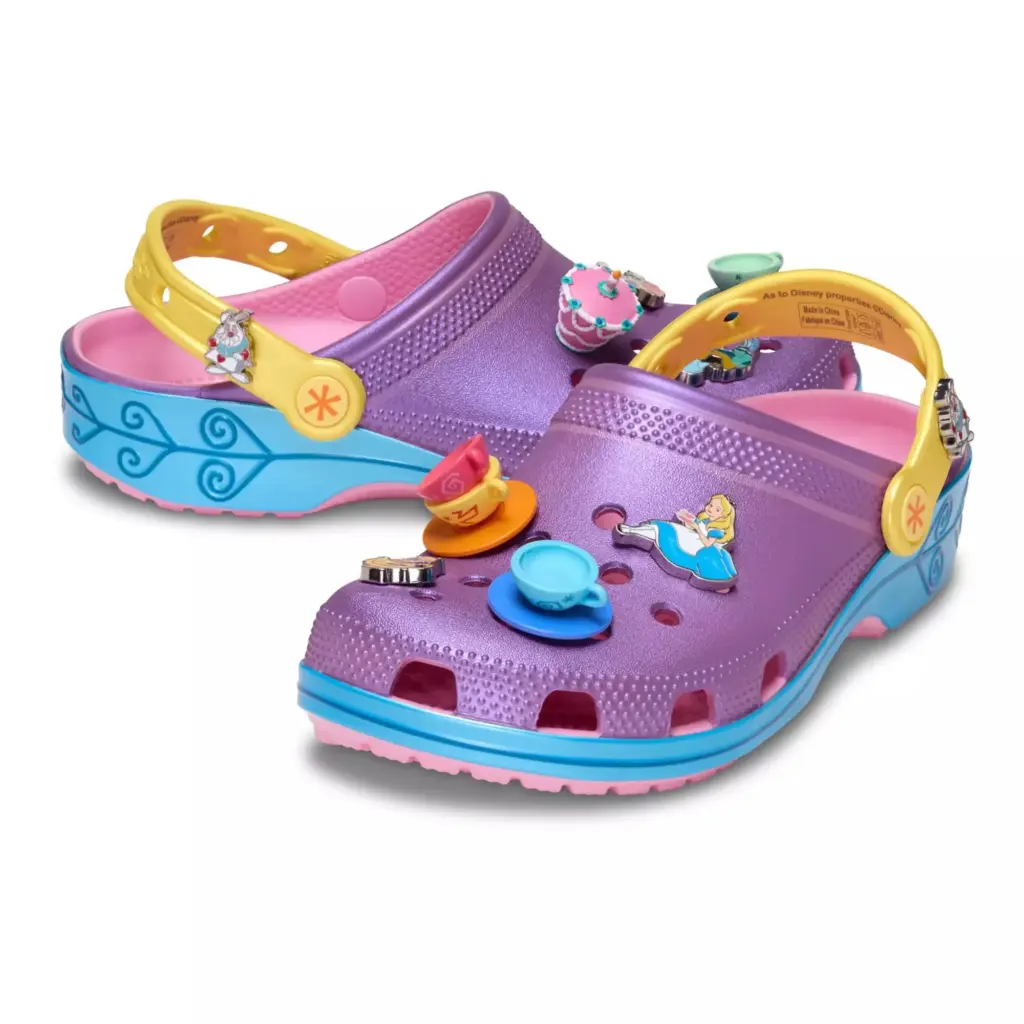 Crocs Alice in Wonderland 75th Anniversary Clogs for Adults