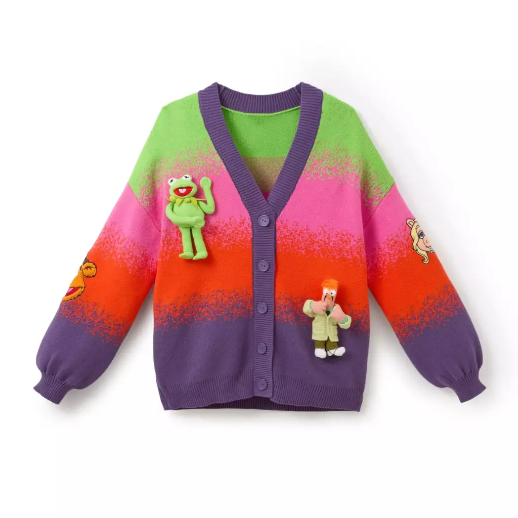 The Muppets Plush Cardigan for Women
