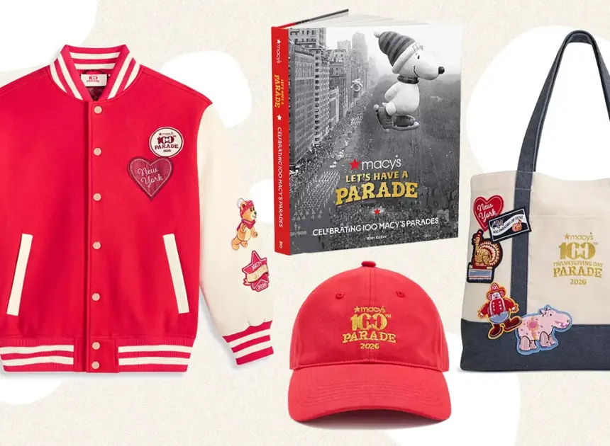 Macy’s Thanksgiving Day Parade Varsity Jacket and Rare Photo Book Among 100th Anniversary Keepsakes