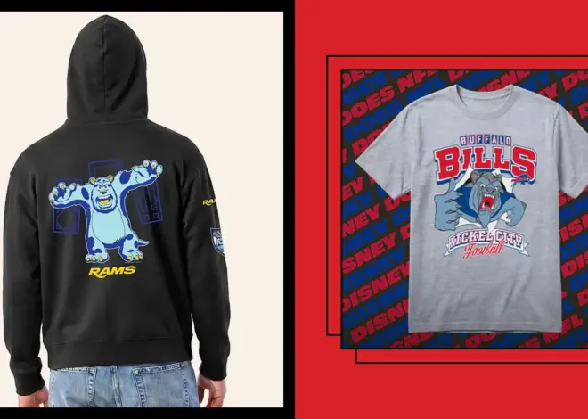 Disney and NFL Fandoms Collide in Character-Inspired Collection of Team Gear