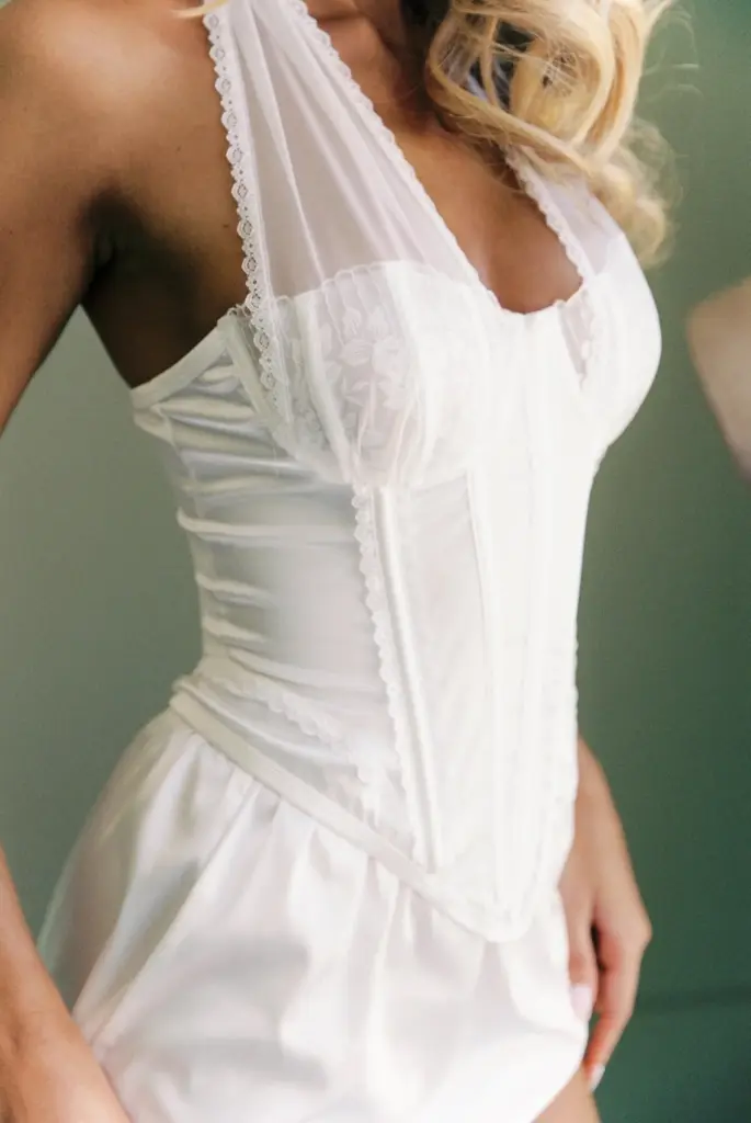 Kat the Label Marilyn Corset Ivory
