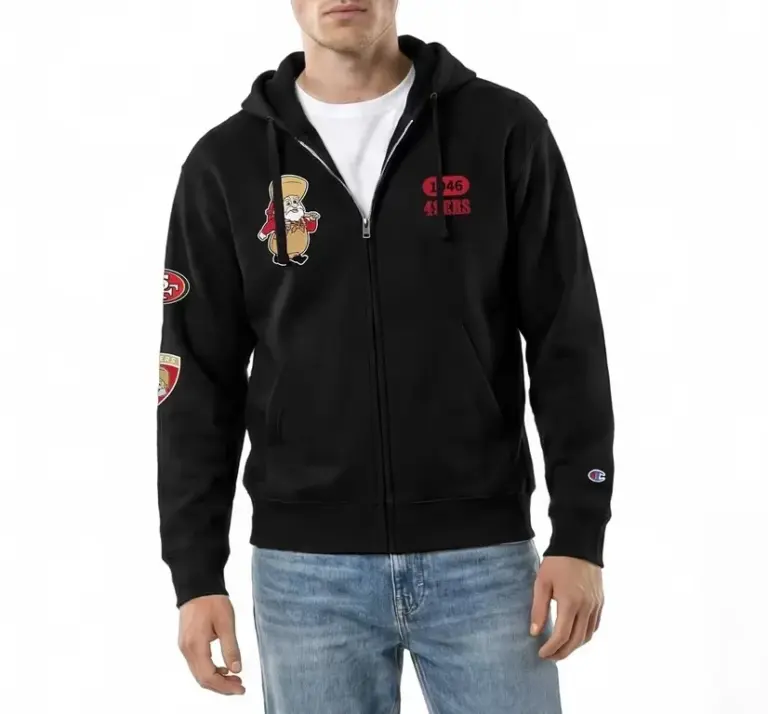 San Francisco 49ers Disney x Champion Stinky Pete All-Star Full-Zip Hoodie
