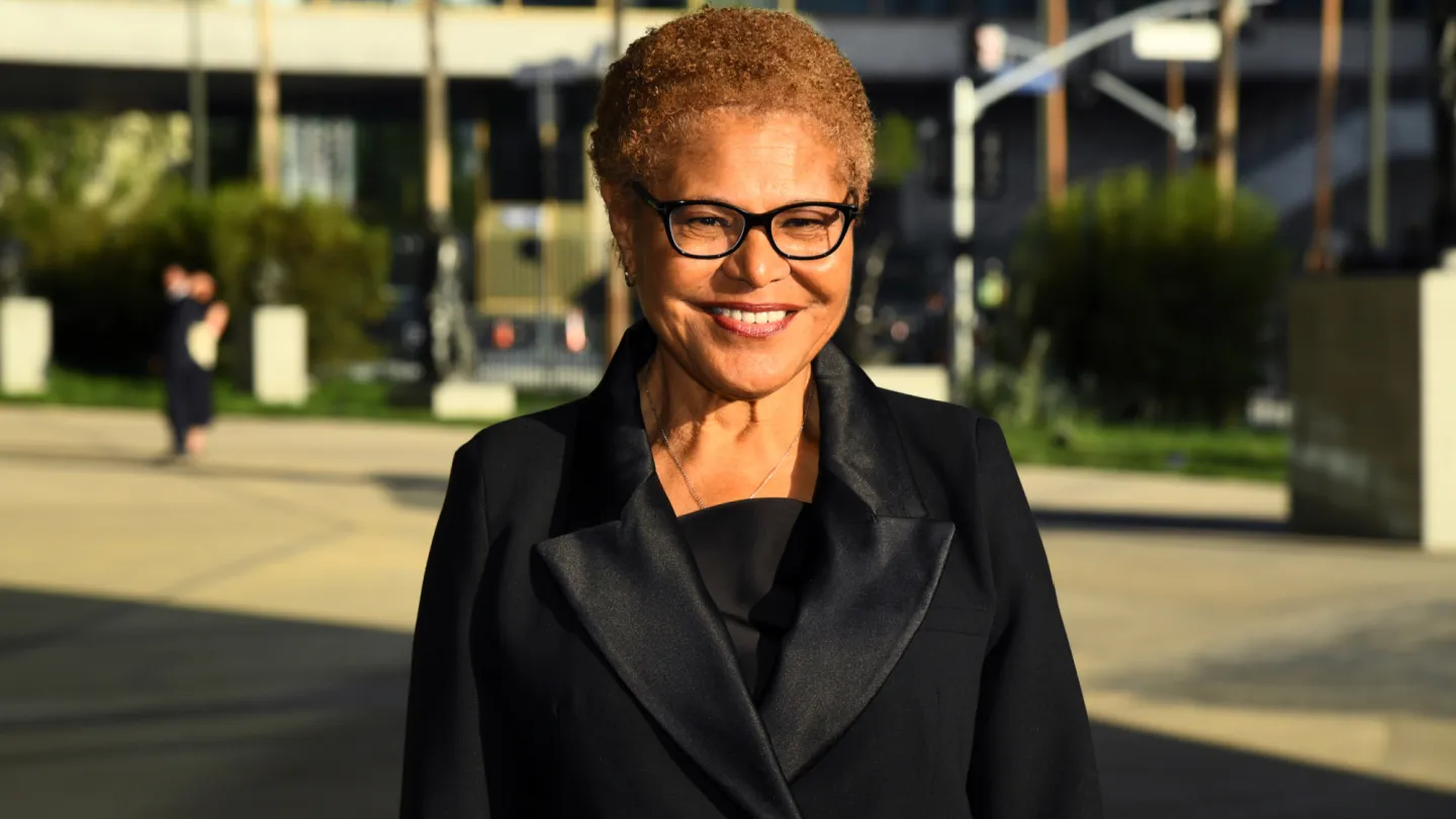 L.A. Mayor Karen Bass Throws Her Support Behind Paramount-Warner Bros. Discovery Settlement