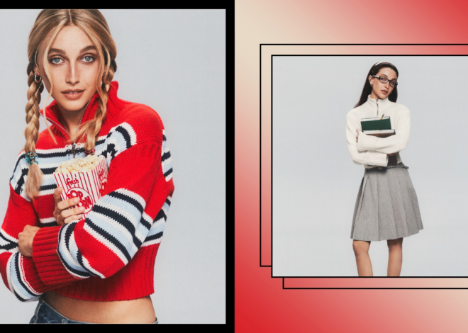 Emma Chamberlain Fronts J.Crew’s Fall Campaign With a “Tiny” Take on Its Heritage Rollneck Sweater