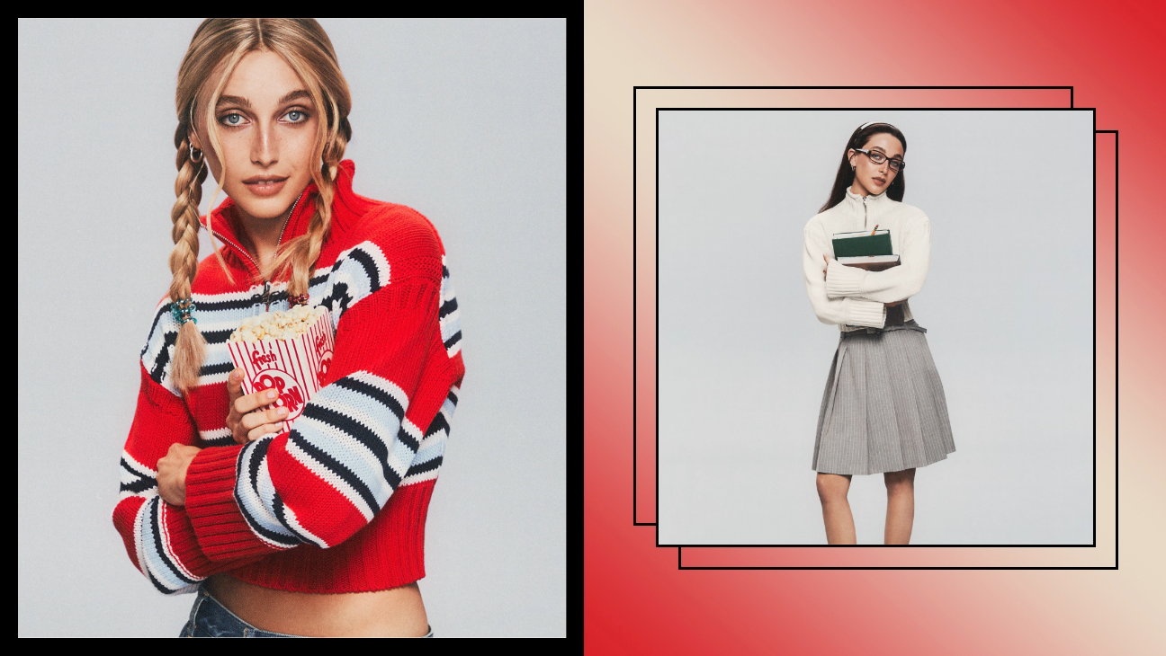 Emma Chamberlain Fronts J.Crew’s Fall Campaign With a “Tiny” Take on Its Heritage Rollneck Sweater