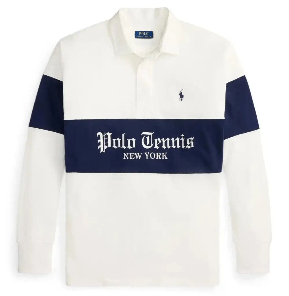 Polo Ralph Lauren US Open Polo Tennis Long Sleeve Rugby Shirt