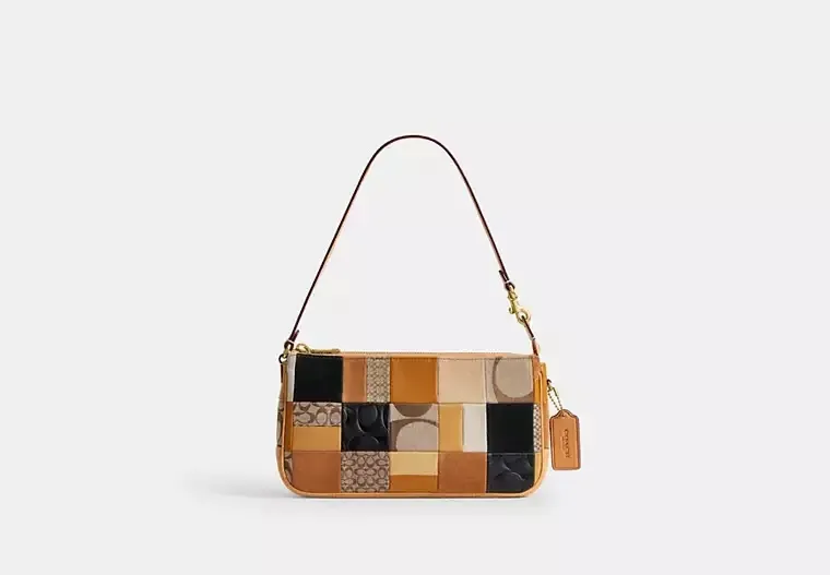 Coach Plaza Bag 25 With Patchwork