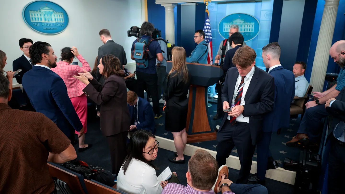 MS NOW Reporters Denied Access to White House as Trump Follows Through on Threat to Ban Outlets