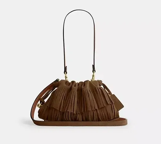 Coach Faye Shoulder Bag With Fringe